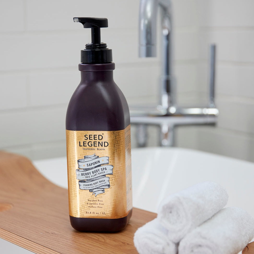 Seed Legend Berry Body SPA Foaming Body Wash | Soap-Free, None Drying
