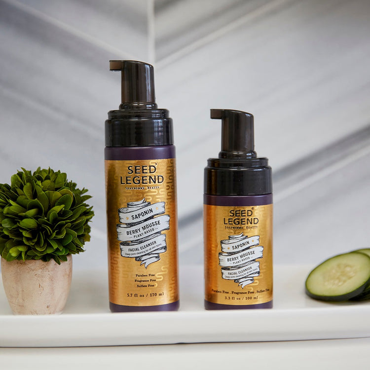 Berry Mousse Facial Cleanser | Soap-Free, Chemical-Free