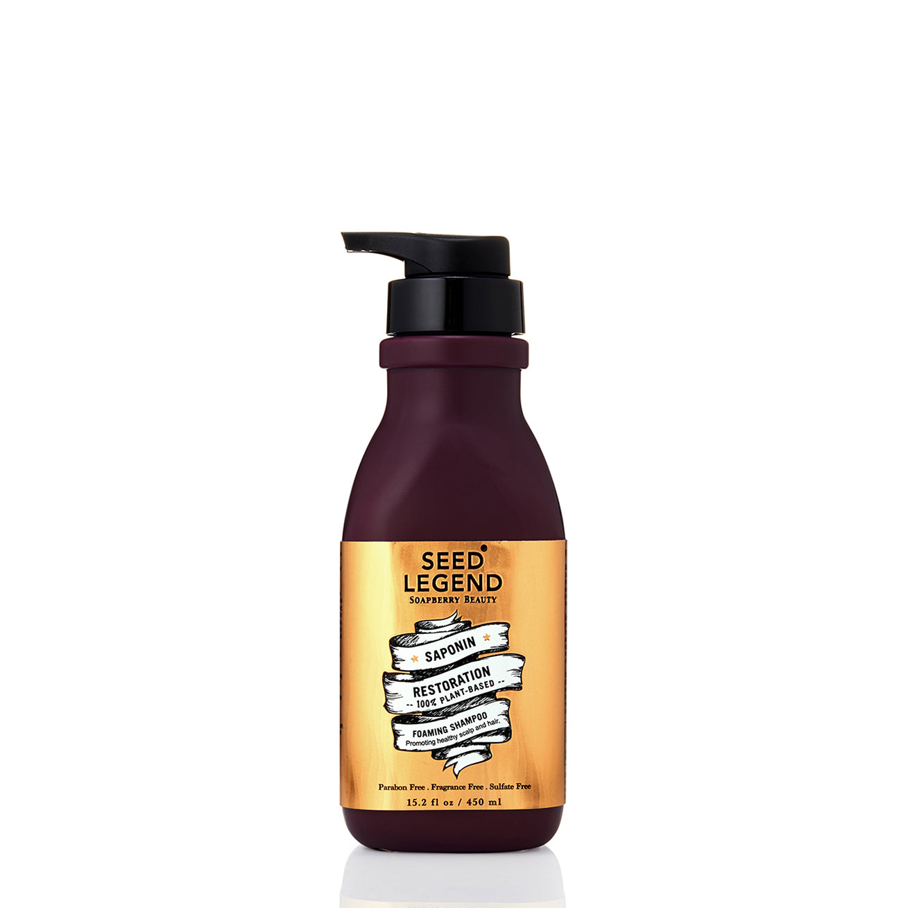 Soapberry Foaming Shampoo - Scalp Detox and Hair Growth - Seed Legend